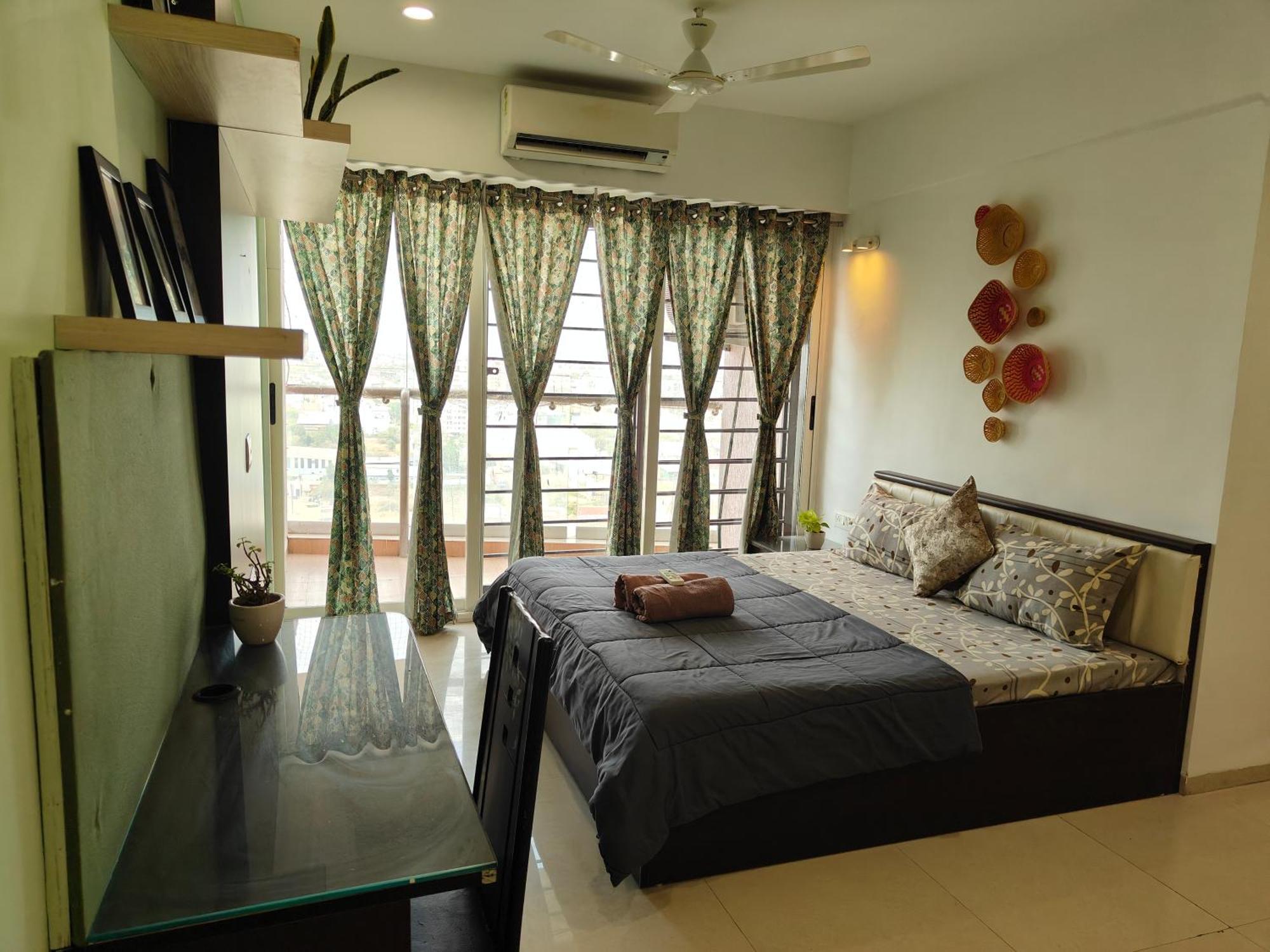 Ferienwohnung Staeg Skyline View 3Bhk - 1404 Indore Exterior foto